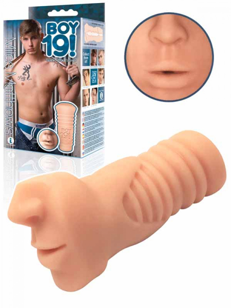 Masturbator mit Mund